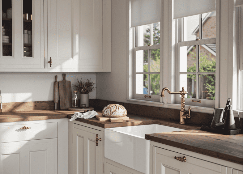 Inframe Country Ermine Cream Kitchen | Wren Kitchens