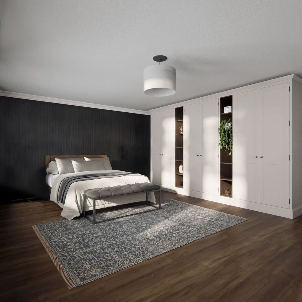 Inframe Shaker Inframe Shaker Classic Bedroom Furniture in Mushroom | Wren