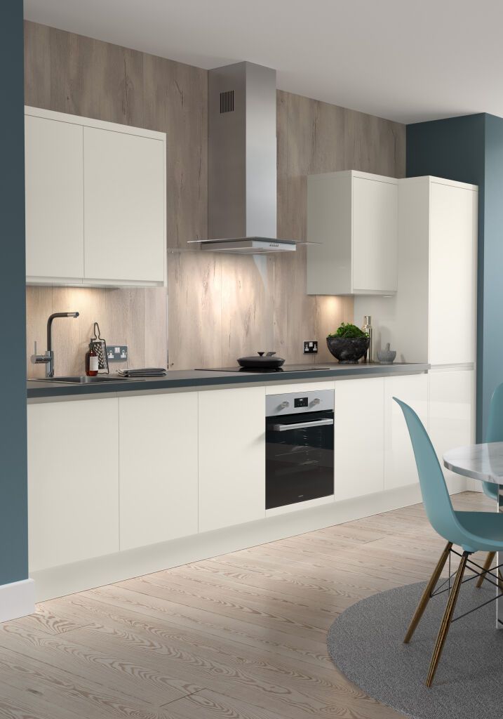 J Pull Kitchen In Cream Gloss Wren Kitchens j-pull-kitchen-in-cream-gloss-wren-kitchens