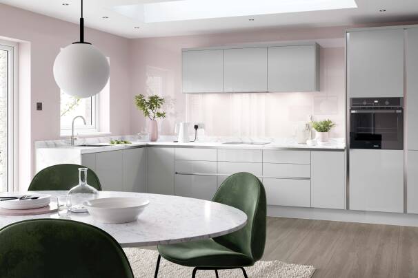 Linea Kitchens | Designer Handleless Kitchens | Wren Kitchens