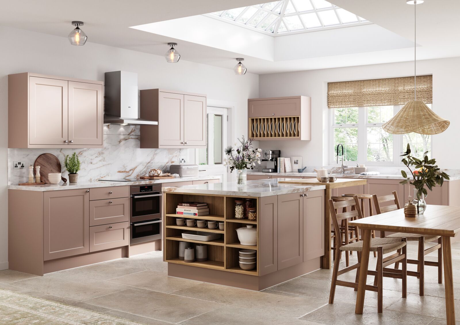 Shaker Chelsea Ermine in Cashmere | Wren Kitchens