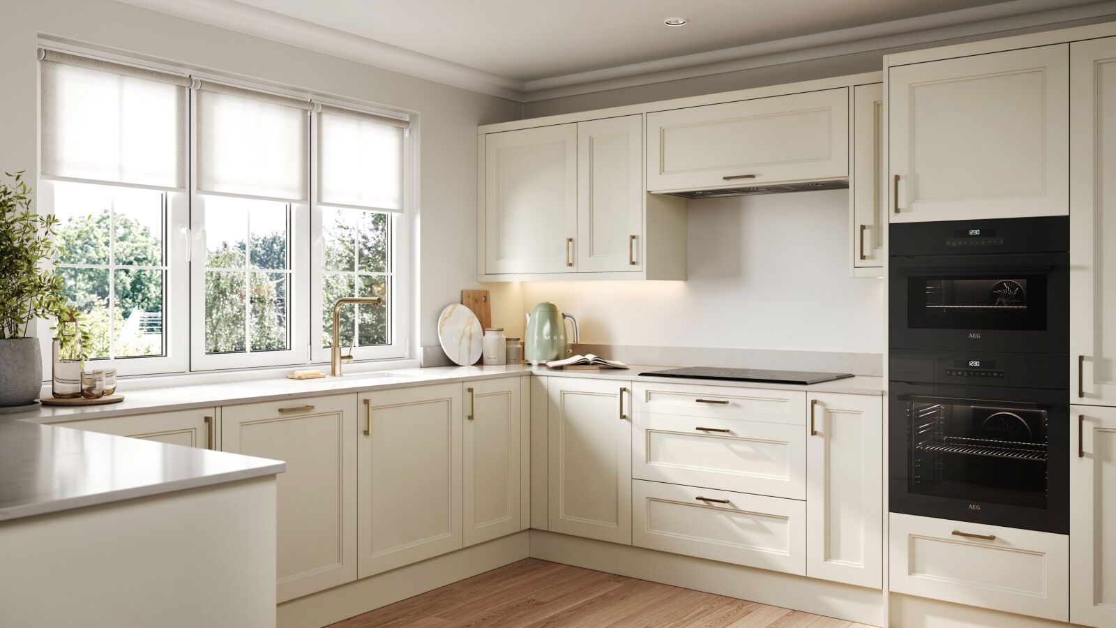 Cream Shaker Kitchen Designs Wren Wren Kitchens cream-shaker-kitchen-designs-wren-wren-kitchens