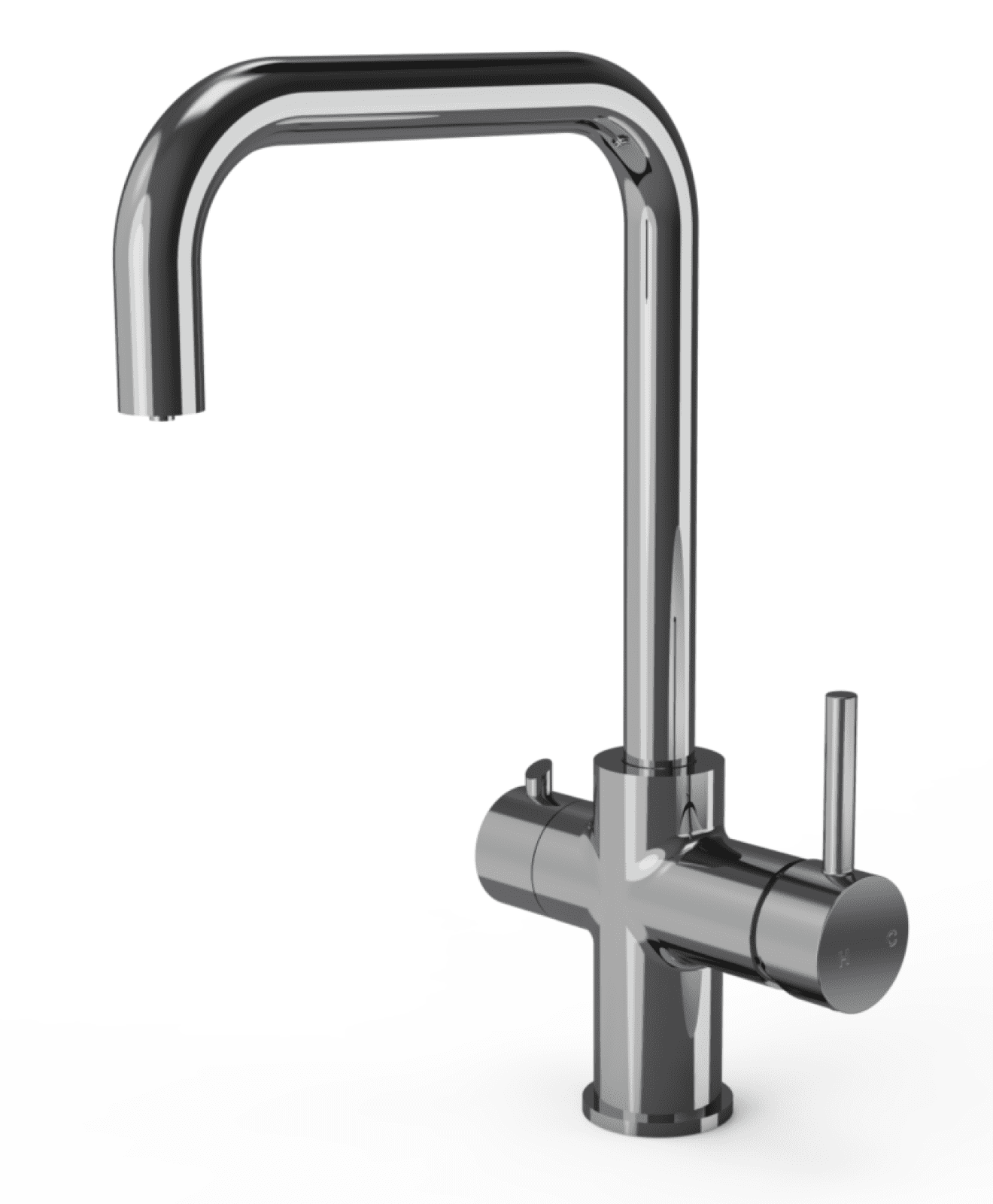 Boiling Tap 4 in 1 Boiling Hot Water Tap Chrome | Wren Kitchens