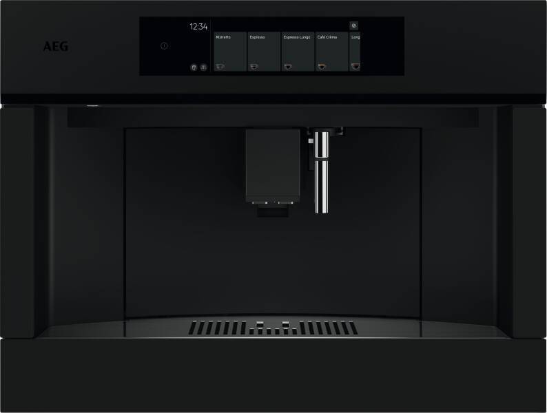 AEG 9000 H455xW595xD450 Built In Coffee Machine Wide Touch Display ...