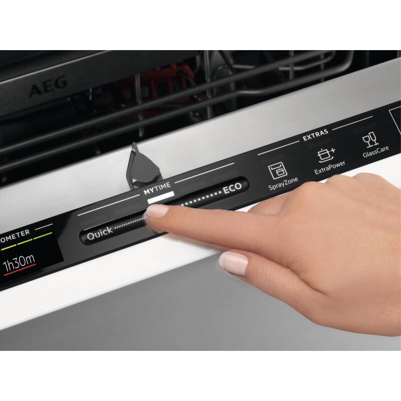 AEG H818xW446xD550 Fully Integrated Slimline Sliding Hinge Dishwasher with MaxiFlex Drawer additional image 5