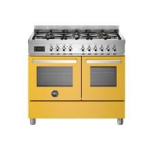 Bertazzoni Professional Series 100cm Dual Fuel 6 Burner Range Cooker (2 Ovens)