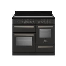 Bertazzoni Professional Series 100cm Induction 5 Zone Range Cooker Inc Grill (2 Ovens) - Carbon