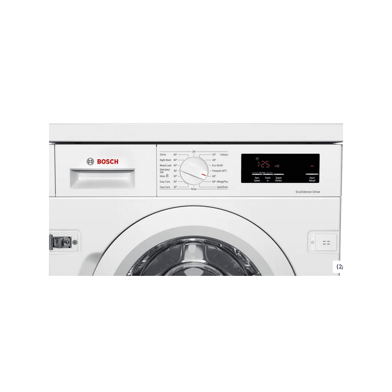 Bosch H818xW596xD544 Integrated Washing Machine (8kg) additional image 3