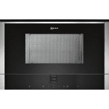 Neff H382xW594xD320 21L Microwave 900W - Stainless Steel - Right Hinge Opening