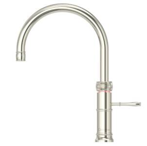 Quooker Classic Fusion Round 3 in 1 Boiling Water Tap Nickel