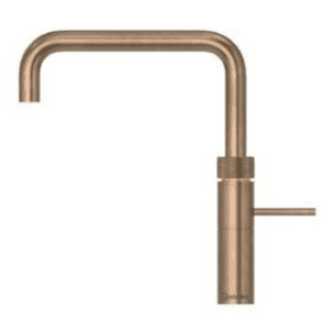 Quooker Fusion Square 4 in 1 Boiling Tap Patinated Brass