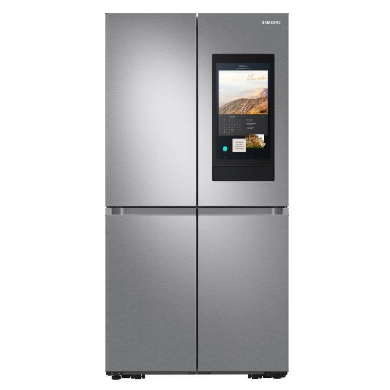 Samsung H1825xW912xD723 Family Hub 4 Door Fridge Freezer - Plumbed - Stainless Steel primary image