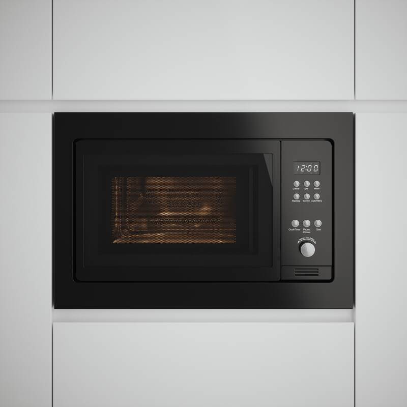 Viceroy H382xW594xD520 Black Combination Microwave - Left Hinge Opening additional image 4