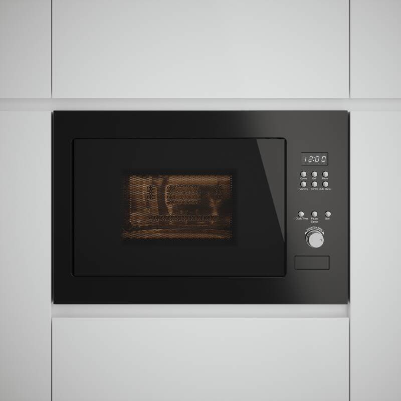 Viceroy H382xW594xD520 Black Combination Microwave - Left Hinge Opening additional image 3