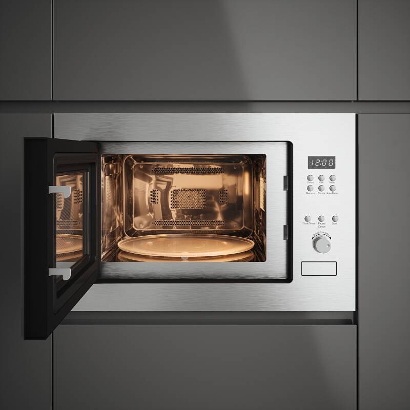 Viceroy H382xW594xD530 Stainless Steel Combination Microwave - Left Hinge Opening additional image 1