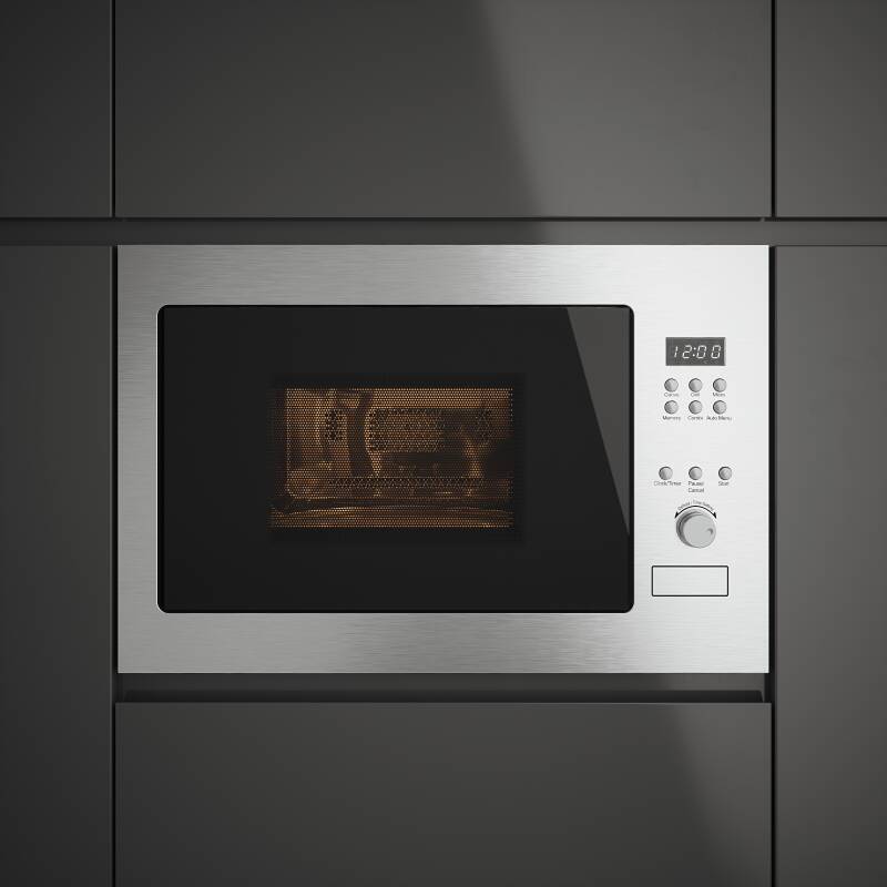 Viceroy H382xW594xD530 Stainless Steel Combination Microwave - Left Hinge Opening additional image 3