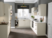Choosing a colour scheme to suit your dark, wooden kitchen floors