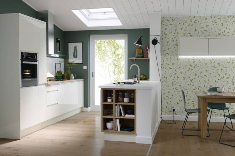 How to design a peninsula-style kitchen | Wren Kitchens
